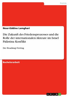 Die Zukunft des Friedensprozesses und die Rolle der internationalen Akteure im Israel Palästina Konflikt (eBook, PDF)