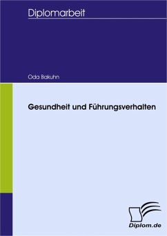 Gesundheit und Führungsverhalten (eBook, PDF) - Bakuhn, Oda