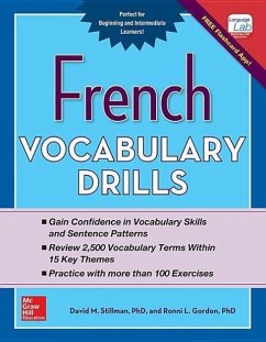 French Vocabulary Drills - Stillman, David M; Gordon, Ronni L