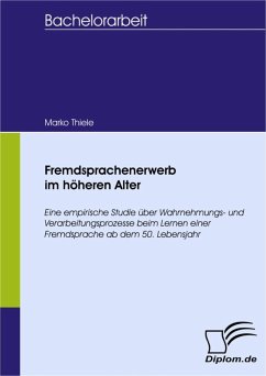 Fremdsprachenerwerb im höheren Alter (eBook, PDF) - Thiele, Marko
