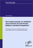 Der Funktionswandel von Zeitarbeit - neue Chancen für eine Human-Relations orientierte Perspektive? (eBook, PDF)