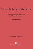 China's Early Industrialization