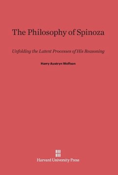 The Philosophy of Spinoza - Wolfson, Harry Austryn