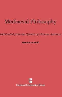 Mediaeval Philosophy - Wulf, Maurice De