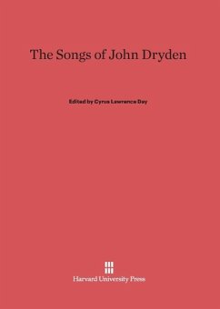 Cover The Songs of John Dryden