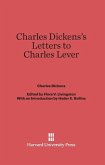 Charles Dickens's Letters to Charles Lever