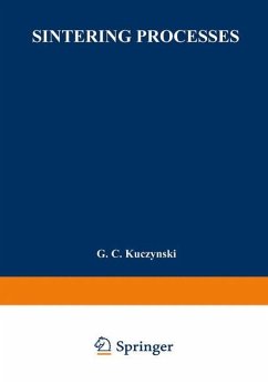 Sintering Processes - Kuczynski, G. C.