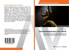 Serviertemperatur von Wein