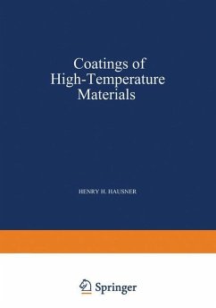 Coatings of High - Temperature Materials - Hausner, H. H.