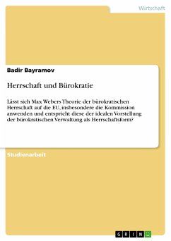 Herrschaft und Bürokratie (eBook, PDF)