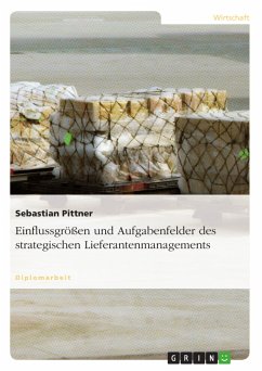 Einflussgrößen und Aufgabenfelder des strategischen Lieferantenmanagements (eBook, ePUB) - Pittner, Sebastian