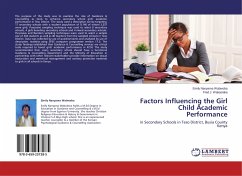 Factors Influencing the Girl Child Academic Performance - Wabwoba, Emily Nanyama;Wakasiaka, Fred J.