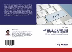 Evaluation of Turkish Text Information Retrieval