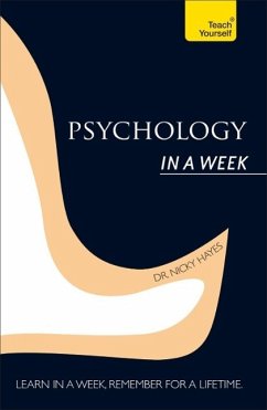 Psychology In A Week: Teach Yourself (eBook, ePUB) - Hayes, Nicky