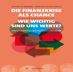 Cover Die Finanzkrise als Chance - wie wichtig sind uns Werte