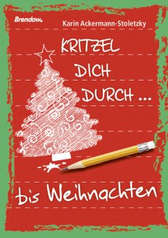 Kritzel dich durch ... bis Weihnachten Cover Kritzel dich durch ... bis Weihnachten