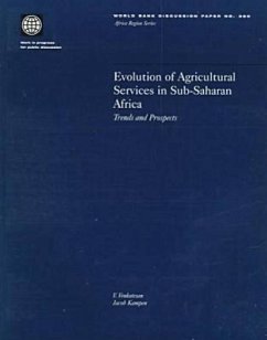 Evolution of Agricultural Services in Sub-Saharan Africa: Trends and Prospects - Venkatesan, V.; Kampen, Jacob