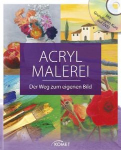Cover Acrylmalerei, m. DVD