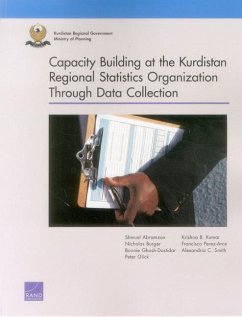 Capacity Building at the Kurdistan Region Statistics Office Through Data Collection - Abramzon, Shmuel; Burger, Nicholas; Ghosh-Dastidar, Bonnie