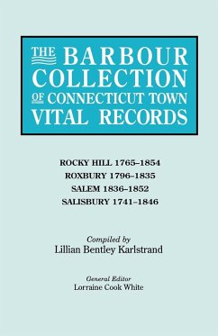 Barbour Collection of Connecticut Town Vital Records. Volume 37
