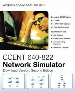Ccent 640-822 Network Simulator, Access Code Card - Odom, Wendell