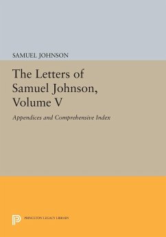 The Letters of Samuel Johnson, Volume V - Johnson, Samuel