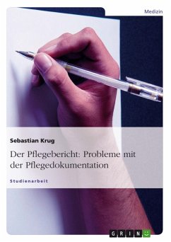 Probleme mit der Pflegedokumentation: Der Pflegebericht (eBook, ePUB) - Krug, Sebastian