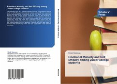 Emotional Maturity and Self Efficacy among Junior college students - Haseena, Shaik