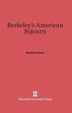 Berkeley's American Sojourn - Rand, Benjamin