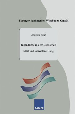 Jugendliche in der Gesellschaft - Voigt, Angelika