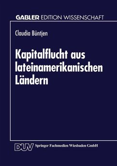 Cover Kapitalflucht aus lateinamerikanischen Ländern