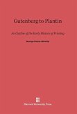 Gutenberg to Plantin