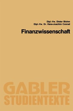 Finanzwissenschaft - Blohm, Dieter; Conrad, Hans-Joachim