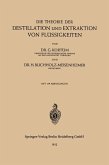 Die Theorie der Destillation und Extraktion von Flüssigkeiten Die Theorie der Destillation und Extraktion von Flüssigkeiten