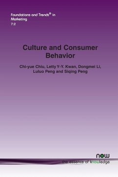 Culture and Consumer Behavior - Chiu, Chi-Yue; Kwan, Letty Y-Y; Li, Dongmei