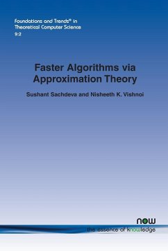 Faster Algorithms Via Approximation Theory