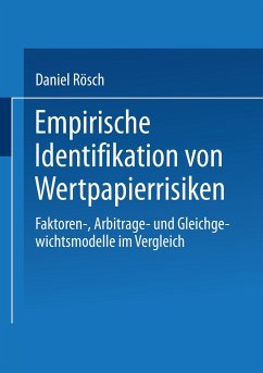 Empirische Identifikation von Wertpapierrisiken - Rösch, Daniel