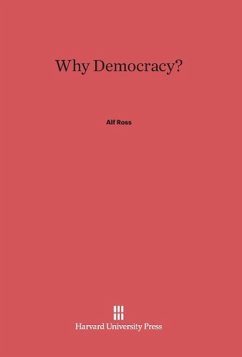 Why Democracy? - Ross, Alf