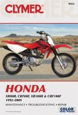 Honda XR & CRF Motorcycle (1992-2009) Service and Repair Manual