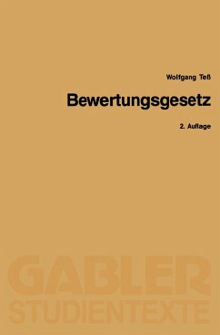 Bewertungsgesetz - Teß, Wolfgang