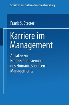 Karriere im Management - Stetter, Frank S.