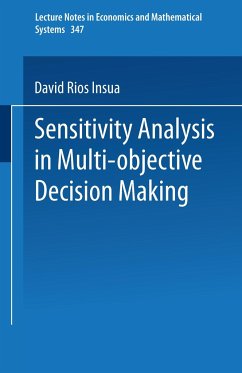 Sensitivity Analysis in Multi-objective Decision Making - Rios Insua, David