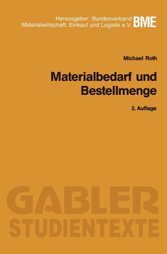 Materialbedarf und Bestellmenge - Roth, Michael