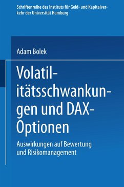 Volatilitätsschwankungen und DAX-Optionen - Bolek, Adam