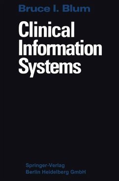 Clinical Information Systems - Blum, Bruce I.