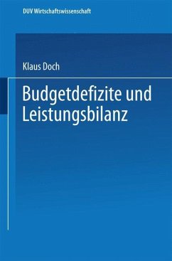 Budgetdefizite und Leistungsbilanz - Doch, Klaus