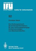 Der Kerbzugversuch als Einfachprüfverfahren für das richtungsabhängige Umformvermögen von Blechwerkstoffen Der Kerbzugversuch als Einfachprüfverfahren für das richtungsabhängige Umformvermögen von Blechwerkstoffen