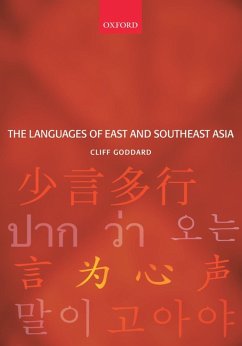 The Languages of East and Southeast Asia (eBook, ePUB) - Goddard, Cliff