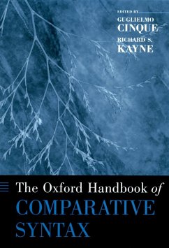 The Oxford Handbook of Comparative Syntax (eBook, ePUB)