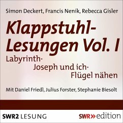 Klappstuhllesungen Vol.1 (MP3-Download) - Gisler, Rebecca; Nenik, Francis; Deckert, Simon